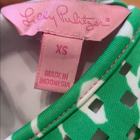 Lilly Pulitzer Perla Pink Pout Shift Dress SZ XS - Picture 10 of 10